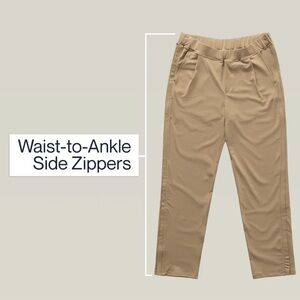 Joe & Bella Unisex Tan Adaptive Pants